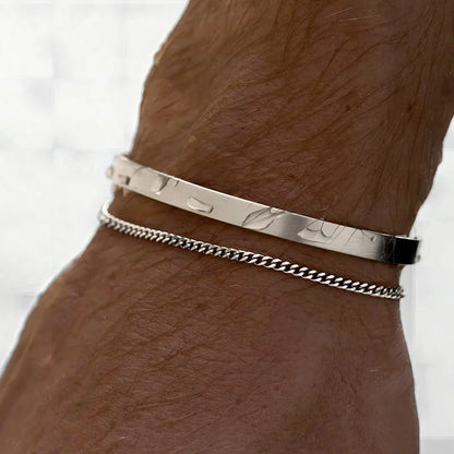 Stainless Steel Punk Men's Bracelet