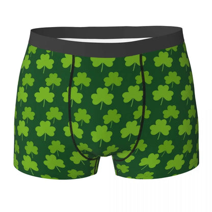 St. Patrick's Day Shamrock Boxer Shorts