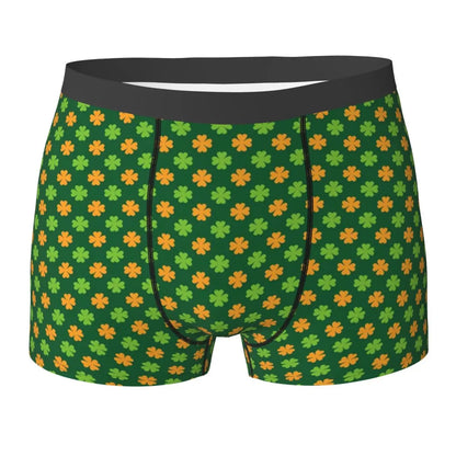 St. Patrick's Day Shamrock Boxer Shorts