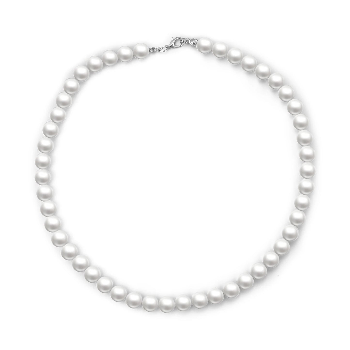 New Trendy Pearl Necklace Men