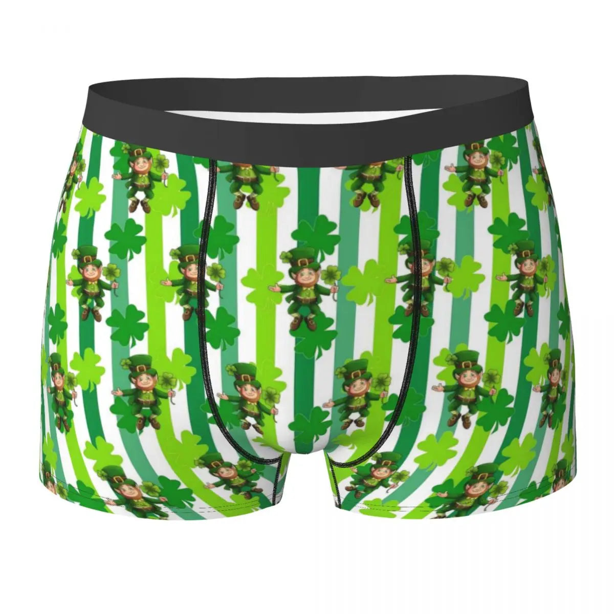 St. Patrick's Day Shamrock Boxer Shorts