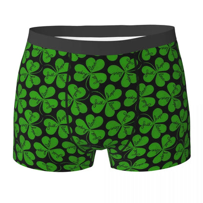 St. Patrick's Day Shamrock Boxer Shorts