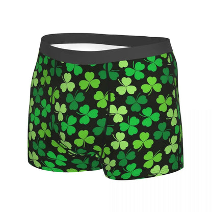 St. Patrick's Day Shamrock Boxer Shorts