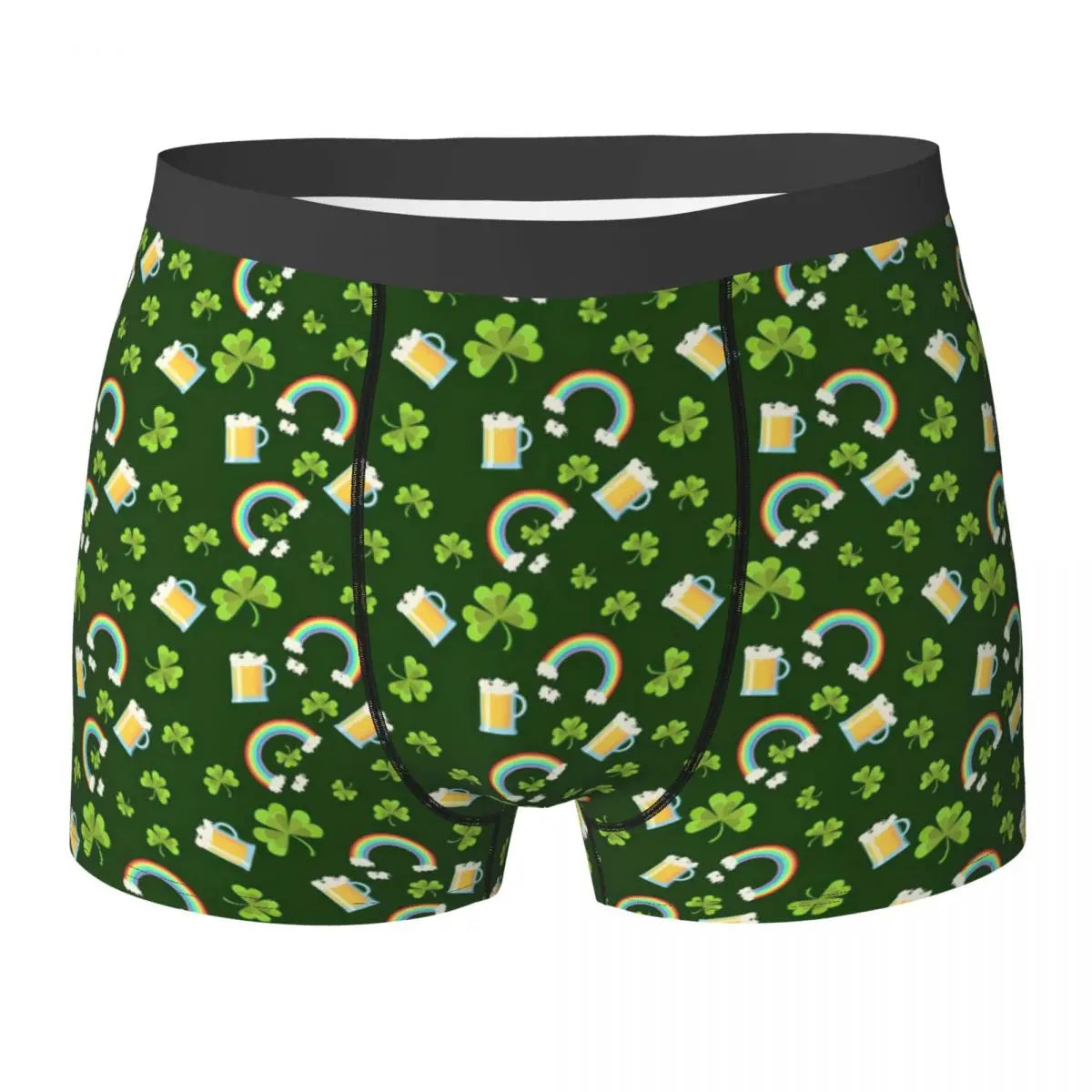 St. Patrick's Day Shamrock Boxer Shorts